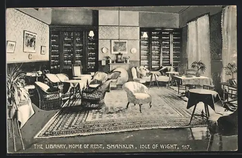 AK Shanklin, Home of Rest, The Library