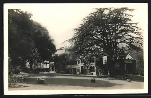 AK Farringford, Farringford House, from the south, showing poet`s study in background