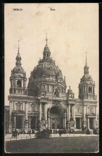 AK Berlin, Dom, Frontansicht