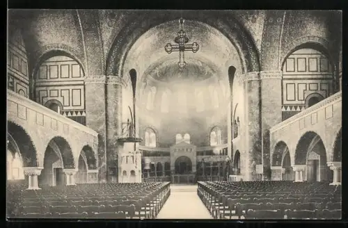 AK Bad Homburg v. d. H., Inneres der Erlöserkirche