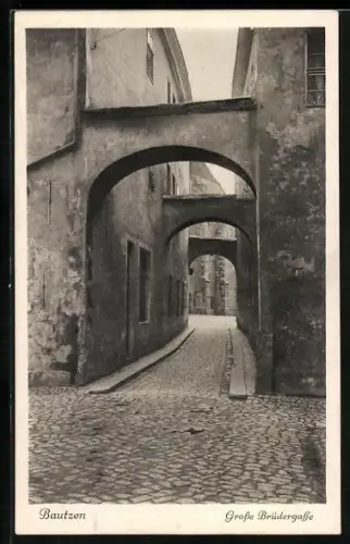 AK Bautzen, Grosse Brüdergasse