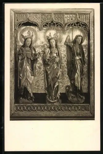 AK Bautzen, Stadtmuseum Bautzen, Marienaltar