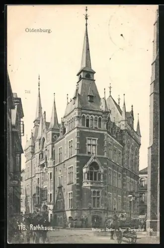 AK Oldenburg / O., Rathaus