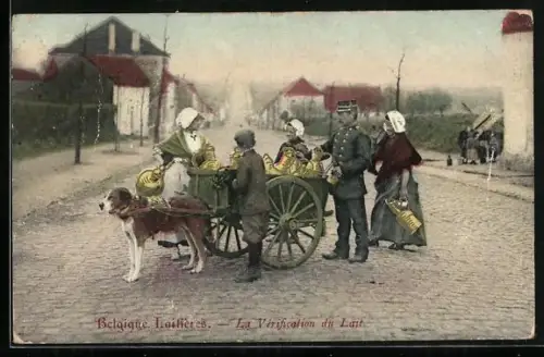 AK Laitières, La Vérification du Lait