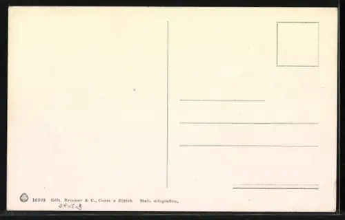 AK Ochsengespann auf dem Feld