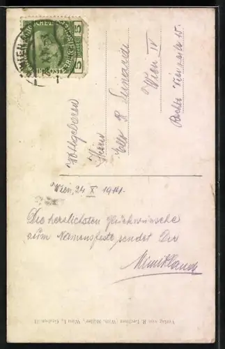 AK Kaiser Franz Josef I. von Österreich in Uniform im Profil