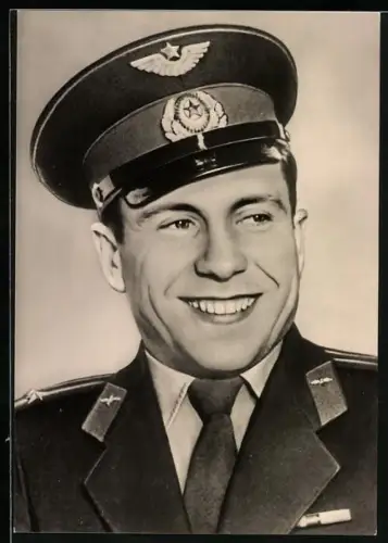 AK Kosmonaut Oberstleutnant Pawel Romanowitsch Popowitsch, Raumfahrt