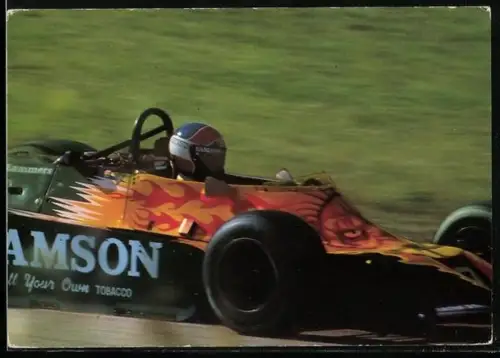 AK Rennfahrer Jan Lammers auf Shadow, Autorennen