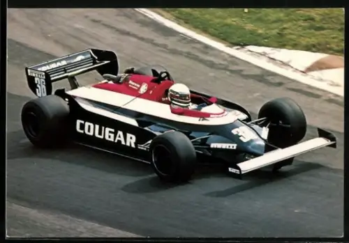 AK Toleman-Rennwagen bei einem Autorennen