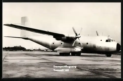 AK Transport-Flugzeug Transall 160 der Luftwaffe