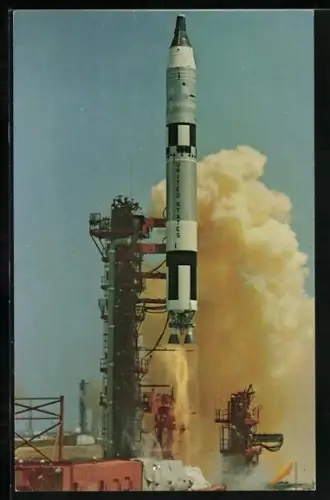 AK GT-4 Liftoff from Pad-19 at Cape Kennedy, Raumfahrt