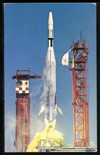 AK Launch of the Ranger III, Raumfahrt