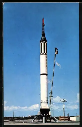 AK NASA Mercury-Redstone Vehicle, Raumfahrt