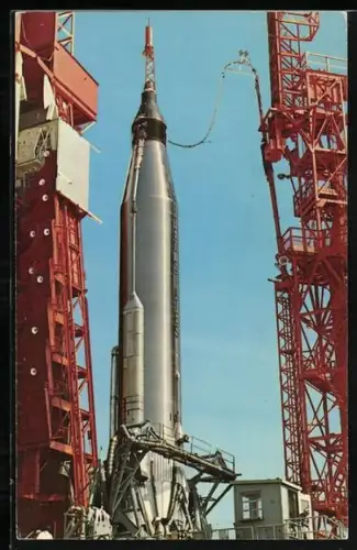 AK Project Mercury Friendship 7 Space Craft and Atlas Booster, Raumfahrt