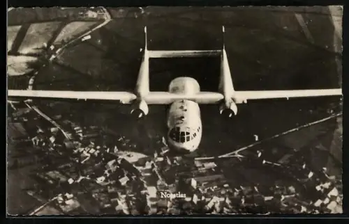 AK Flugzeug Noratlas, Transportmaschine der Bundeswehr