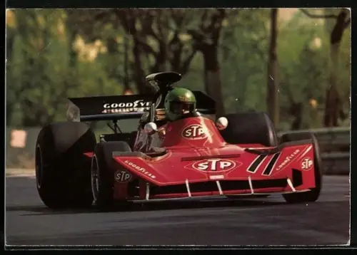 AK Rennwagen March-Ford 731G4 auf der Strecke