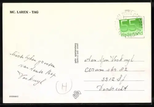 AK McLaren-Tag bei einem Autorennen