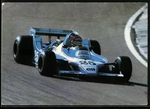 AK Jacky Ickx auf Ligier JS 11, Autorennen