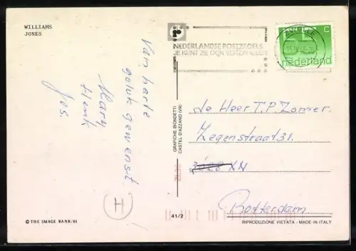 AK Jones auf Williams, Autorennen