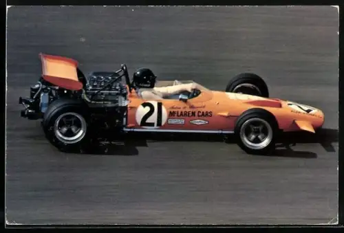 AK Formel 1 McLaren Alfa Romeo von Rennfahrer Andrea de Adamich
