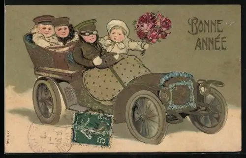 AK Kinder in einem Auto