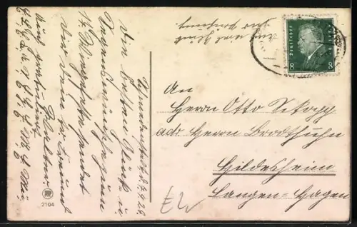 AK Knabe auf einem Fahrrad