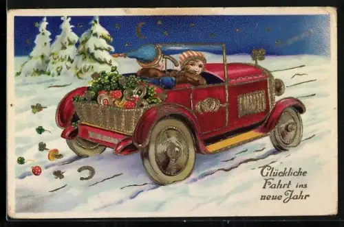 AK Kinder in einem Auto