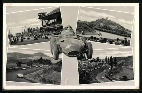 AK Autorennen auf dem Nürburgring