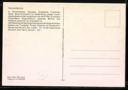 AK Lastkraftwagen beim Rennen