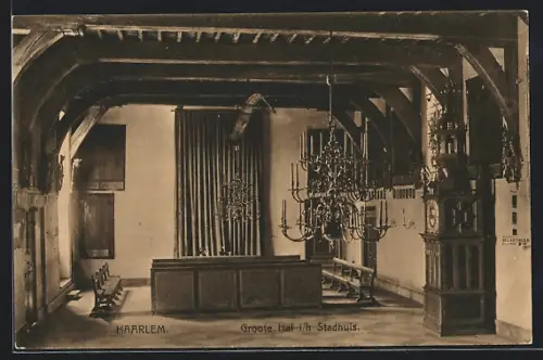 AK Haarlem, Groote Hal i/h Stadhuis