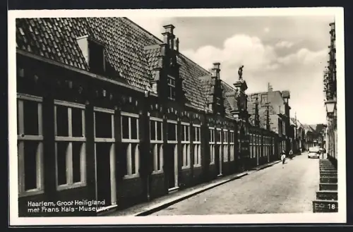 AK Haarlem, Groot Heiligland met Frans Hals-Museum
