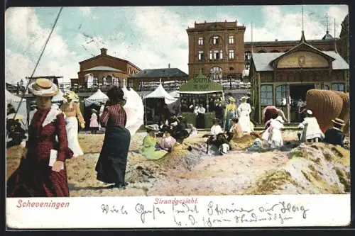 AK Scheveningen, Strandgezicht