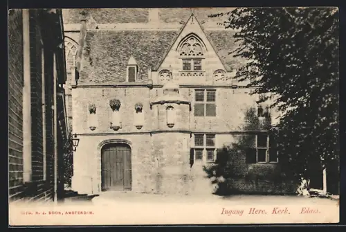 AK Edam, Ingang Herv. Kerk