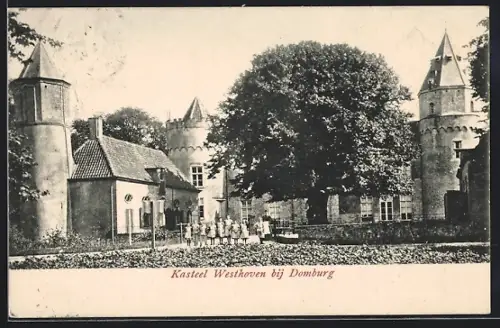 AK Domburg, Kasteel Westhoven