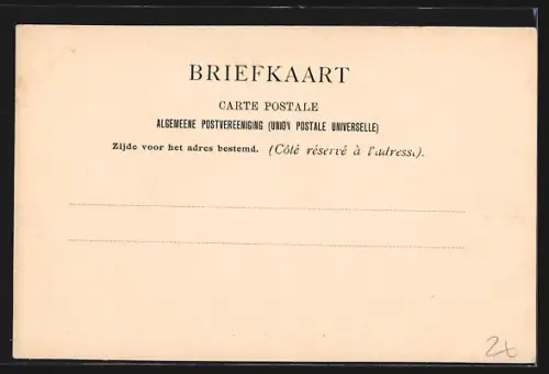 AK Amsterdam, Konzerthaus im Halbprofil