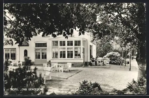 AK Barchem, Hotel Ons Genoegen, Gem. Laren