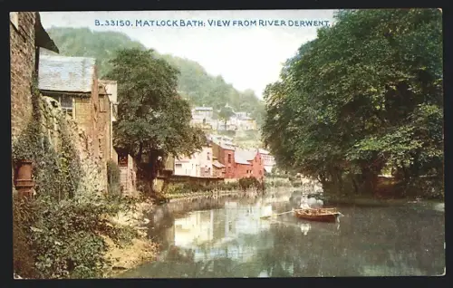 AK Matlock, Matlock Bath, View from River Derwent