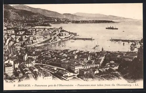 AK Monaco, Panorama pris de l`Observatoire