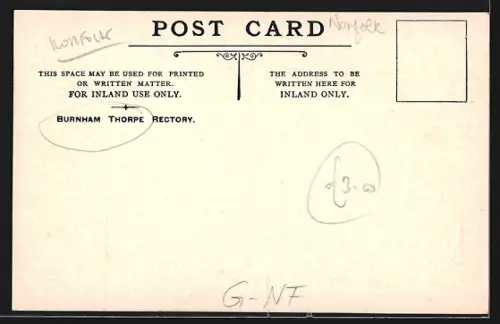 AK Burnham Thorpe, Rectory