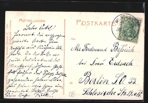 AK Cüstrin-A., Kommandantur, Marienkirche und Denkmal Johann von Cüstrin