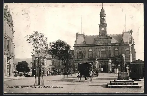 AK Buxton, Town Hall & Market Cross