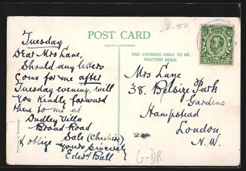 AK Matlock, Smedley`s Hydropathic Establishment