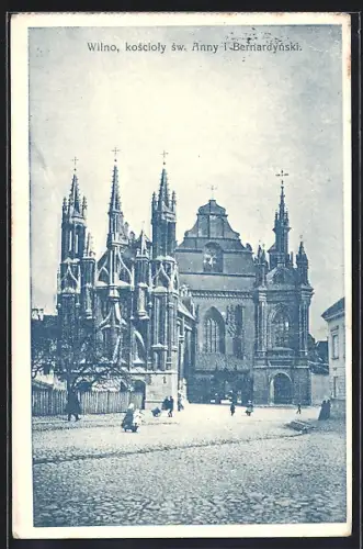AK Wilna, Koscioly sw. Anny i Bernardynski