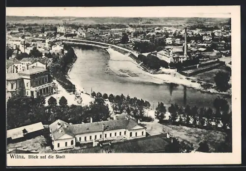 AK Wilna, Blick auf den Ort