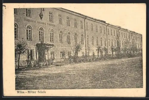 AK Wilna, Militär-Schule