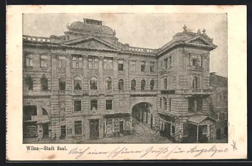 AK Wilna, Stadt-Saal