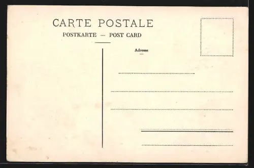 AK Genève, Boulevard Georges Favon, Strassenbahn