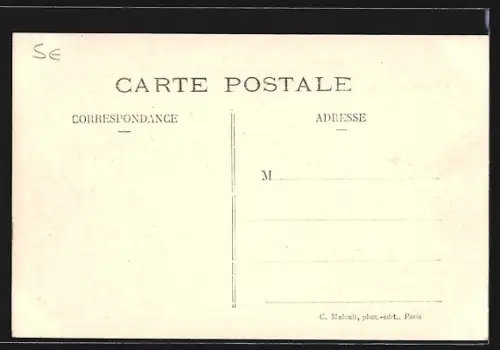 AK Orléans, La Rue Royale prise de la Place du Martroi, Strassenpartie mit Strassenbahn