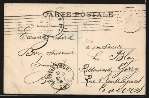 AK Nantes, Le Quai de Versailles et les bords de l`Erdre, Strassenbahn