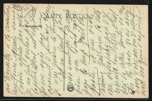 AK Nantes, La Place du Commerce, Strassenbahn